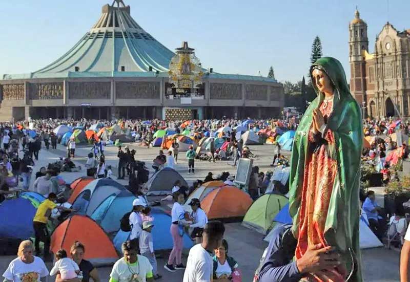 Fiestas a Virgen de Guadalupe en CDMX dejarán derrama mayor que en 2024
