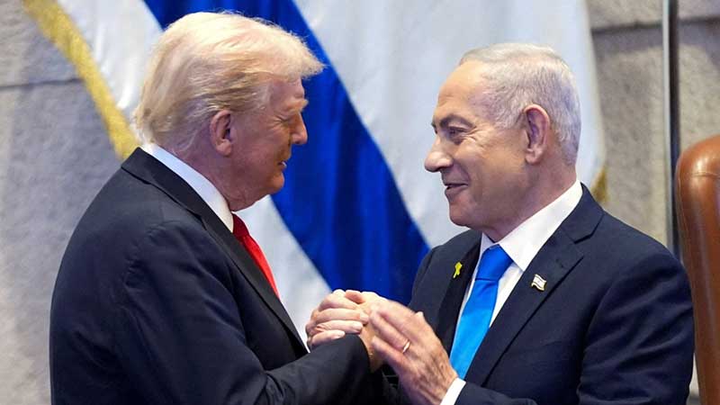 Netanyahu se reúne con Trump en EU para hablar del futuro de la tregua en Gaza