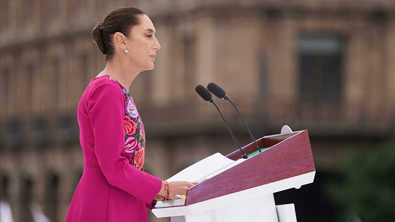 claudia sheinbaum en informe de