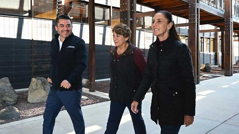 Presidenta Sheinbaum recorre Parque Ecológico Lago de Texcoco