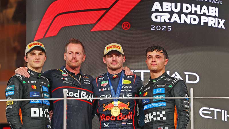 Max Verstappen conquista Abu Dhabi, pero no hubo milagro y Lando Norris es campeón