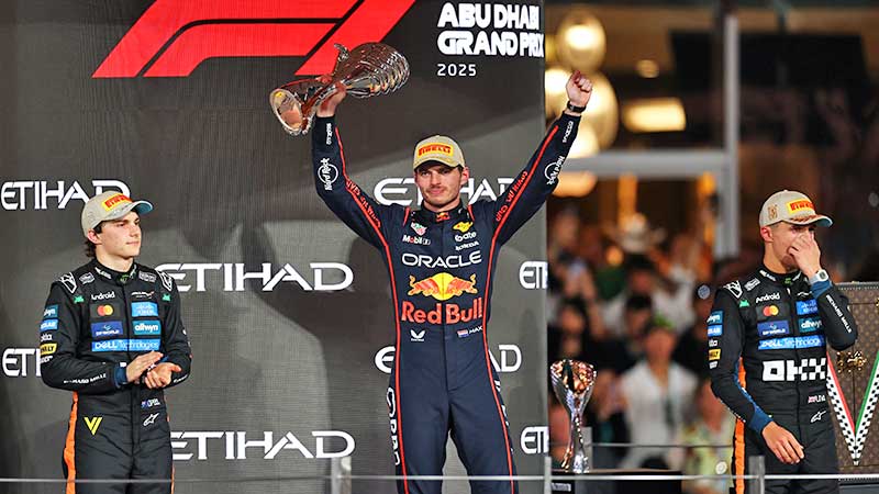 Max Verstappen conquista Abu Dhabi, pero no hubo milagro y Lando Norris es campeón