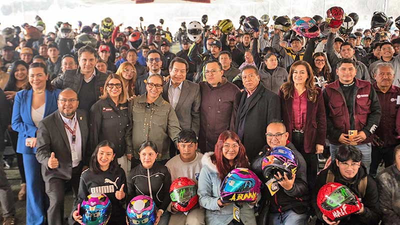 Mario Delgado: Más de 60 mil personas del Estado de México obtienen certificación en conducción de motocicleta por CONOCER