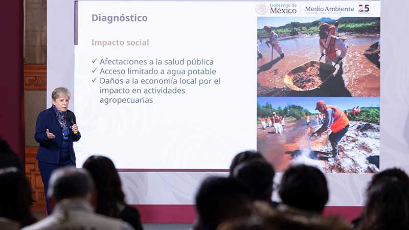 Plan de Justicia para Cananea inicia acciones por más de dos mil mdp: presidenta Sheinbaum