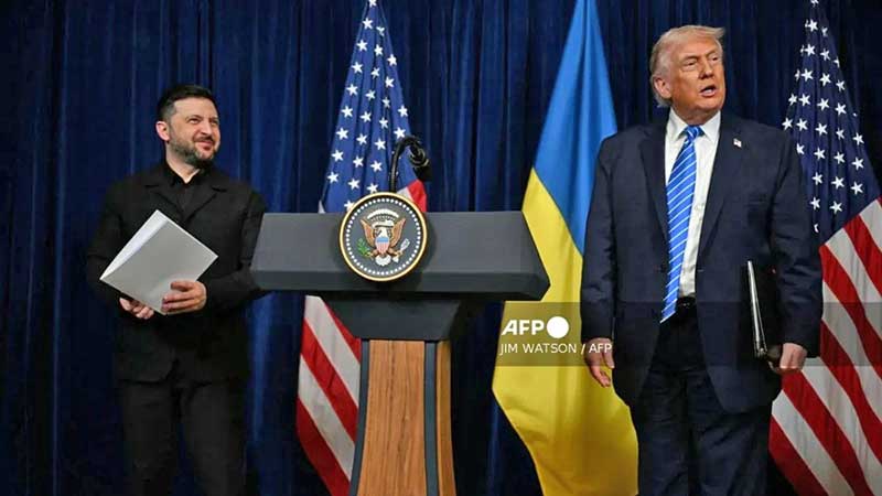 Trump afirma que ya están 'muy cerca' de lograr la paz en Ucrania