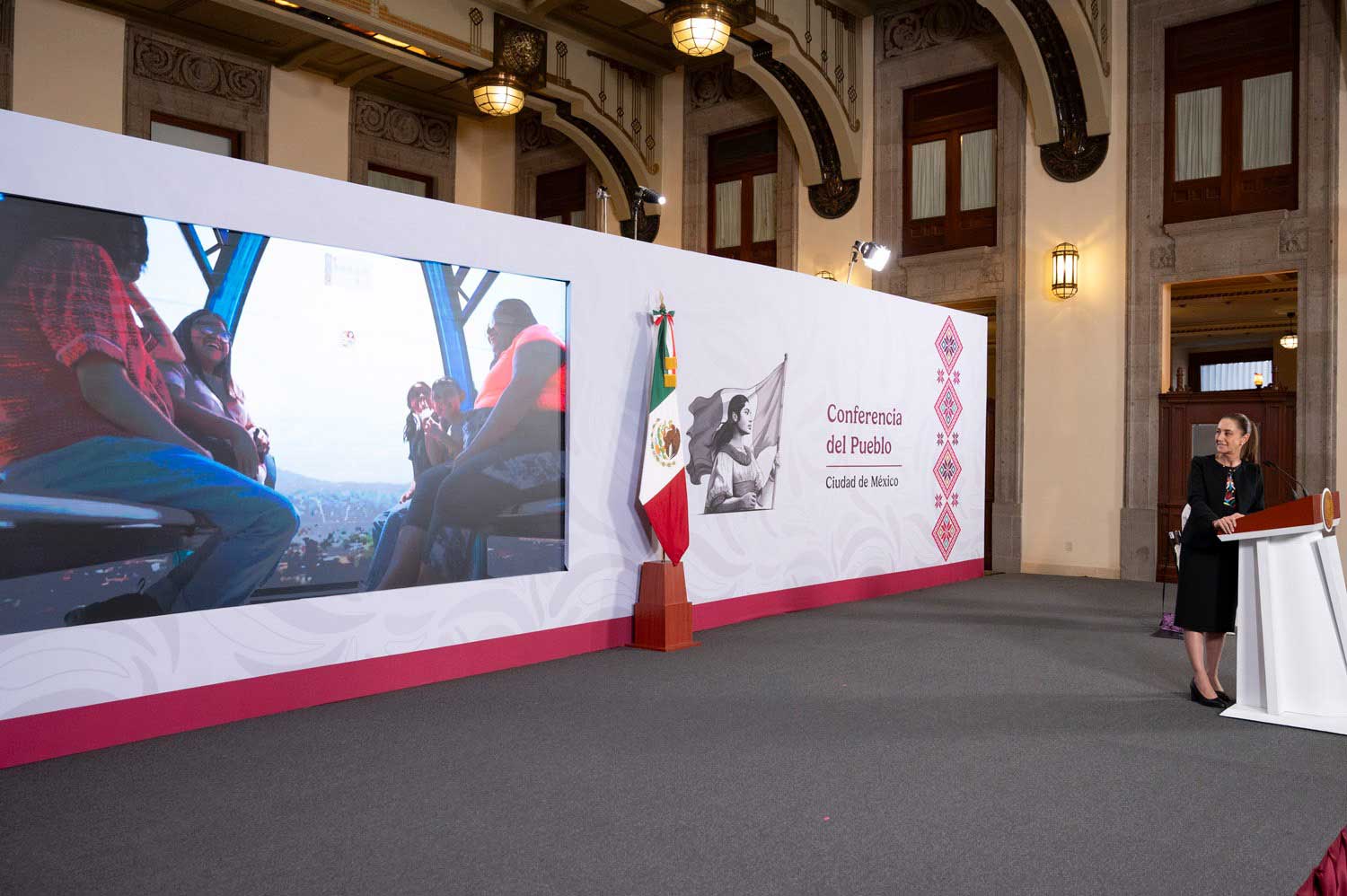 Aumenta 13.6 por ciento el arribo de visitantes internacionales a México: presidenta Sheinbaum