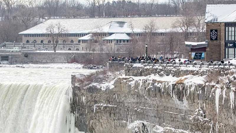 La sensación térmica baja a -55 grados centígrados en algunas zonas de Canadá por una masa de aire ártico