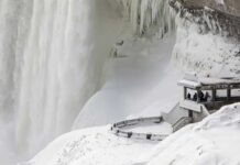 La sensación térmica baja a -55 grados centígrados en algunas zonas de Canadá por una masa de aire ártico La sensación térmica baja a -55 grados centígrados en algunas zonas de Canadá por una masa de aire ártico