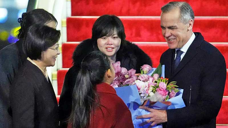Primer ministro canadiense inicia histórica visita a China