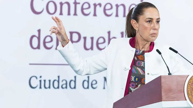 Respalda la presidenta del Senado, postura de Sheinbaum sobre relación con EU