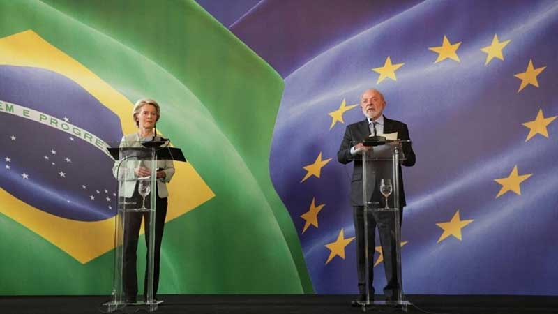 Lula y Von der Leyen dicen que el acuerdo Mercosur-UE es bueno para el multilateralismo