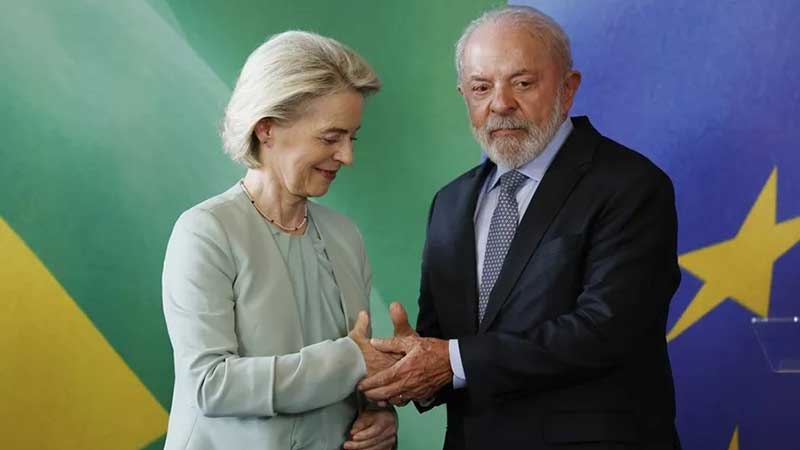 Lula y Von der Leyen dicen que el acuerdo Mercosur-UE es bueno para el multilateralismo
