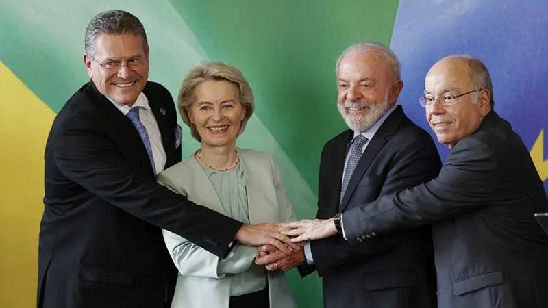 Lula y Von der Leyen dicen que el acuerdo Mercosur-UE es bueno para el multilateralismo