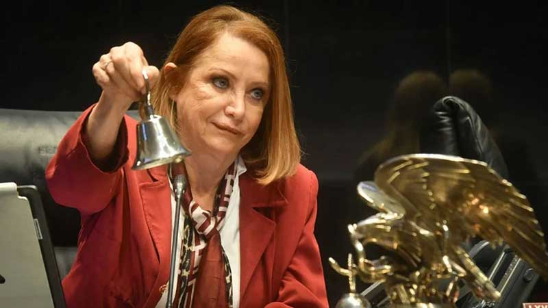 Respalda la presidenta del Senado, postura de Sheinbaum sobre relación con EU