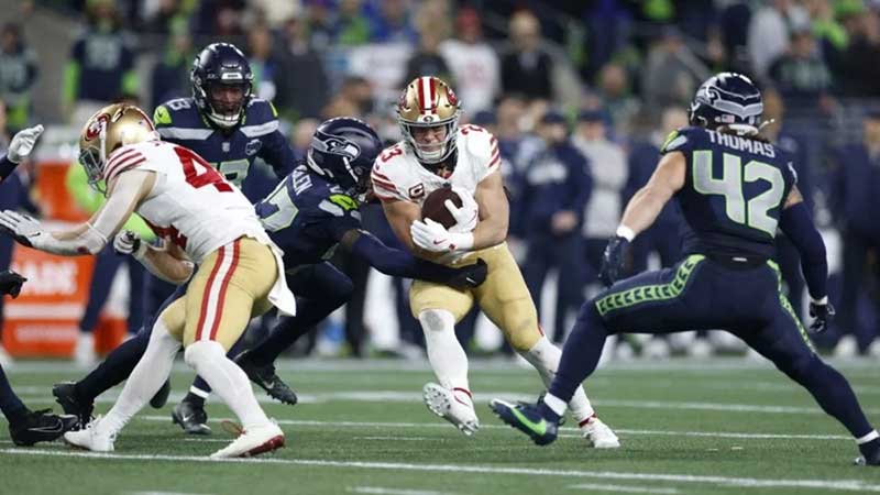 Seahawks frustran camino al Super Bowl de los 49's de San Francisco