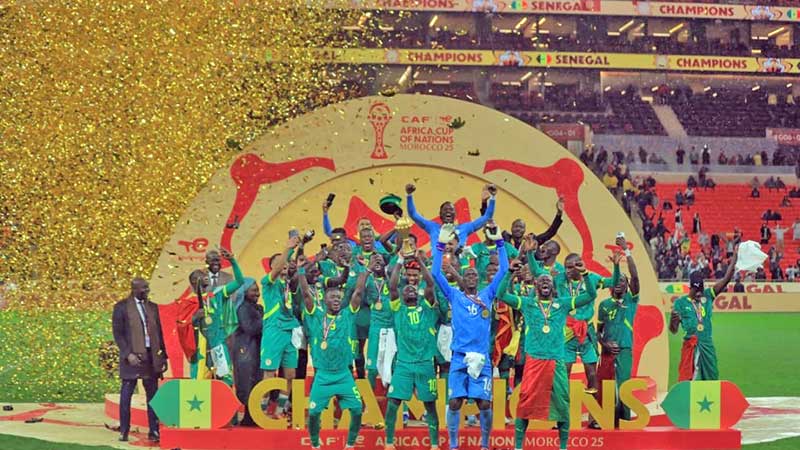 Senegal conquista su segunda Copa Africana ante Marruecos