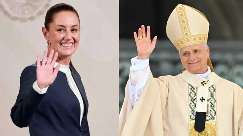 'Sería una visita importante', dice Sheinbaum sobre posible visita del Papa León XIV