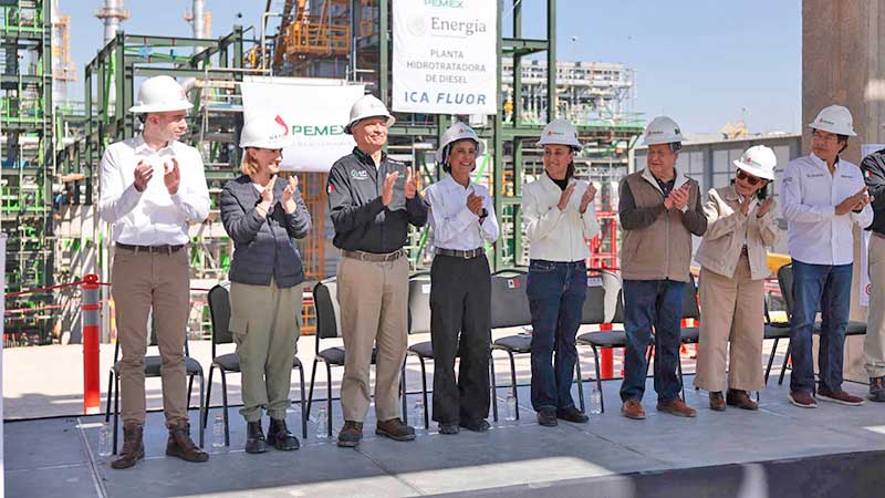 Pemex, con capacidad para producir petrolíferos, soberanía y autosuficiencia: presidenta Sheinbaum