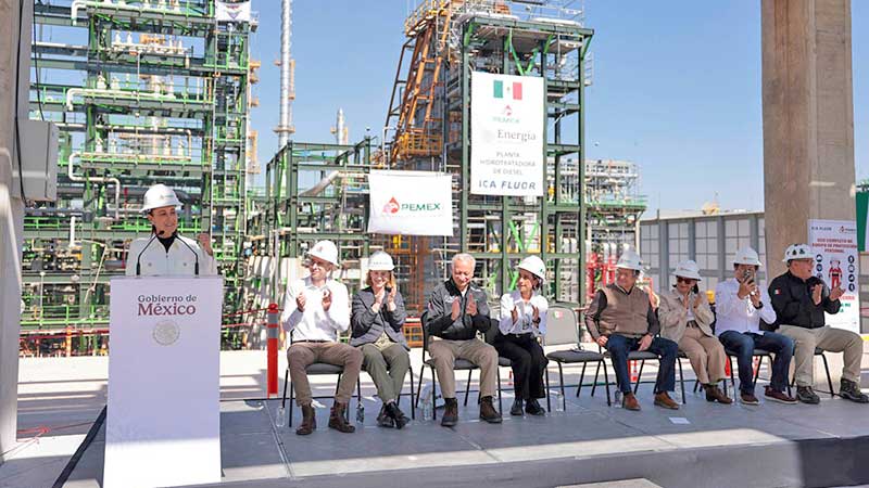 Pemex, con capacidad para producir petrolíferos, soberanía y autosuficiencia: presidenta Sheinbaum